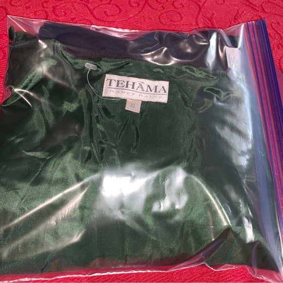 Tehama Nancy Hailey Women’s Windbreaker Golf Pull-over Top BLACK Size XL NWT - Picture 13 of 13